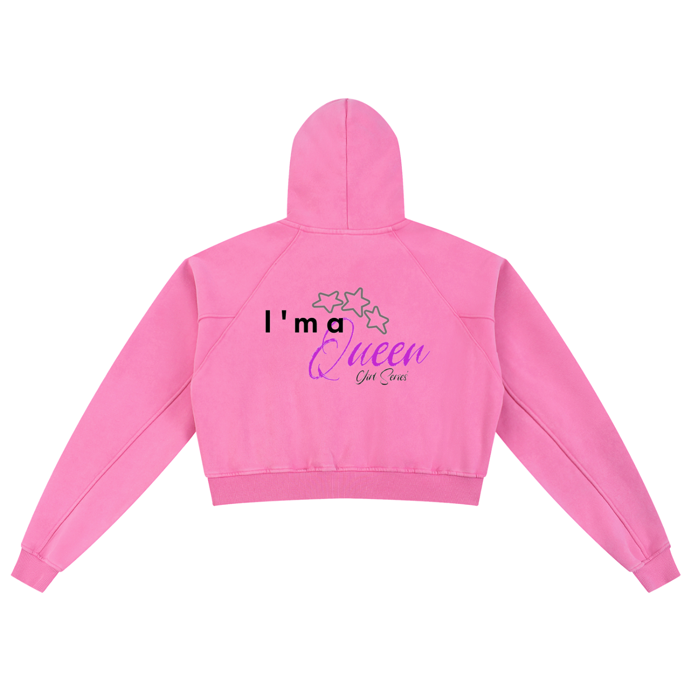 Snow Washed Cropped hoodie