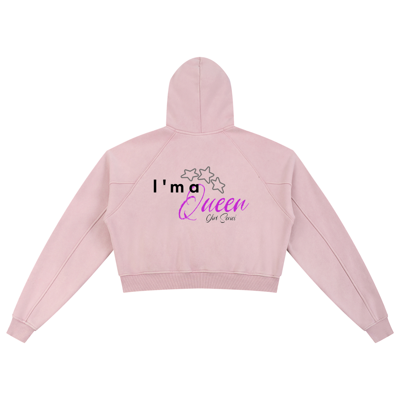 Snow Washed Cropped hoodie