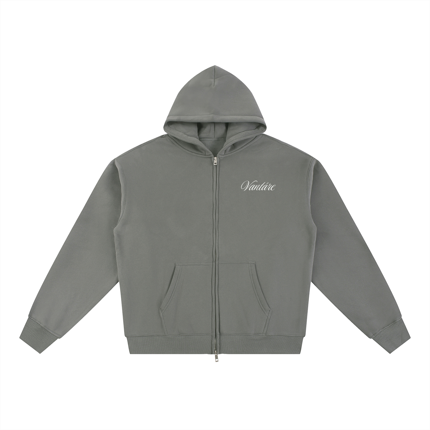 Signature Statement Fleeced Zip-Through Hoodie