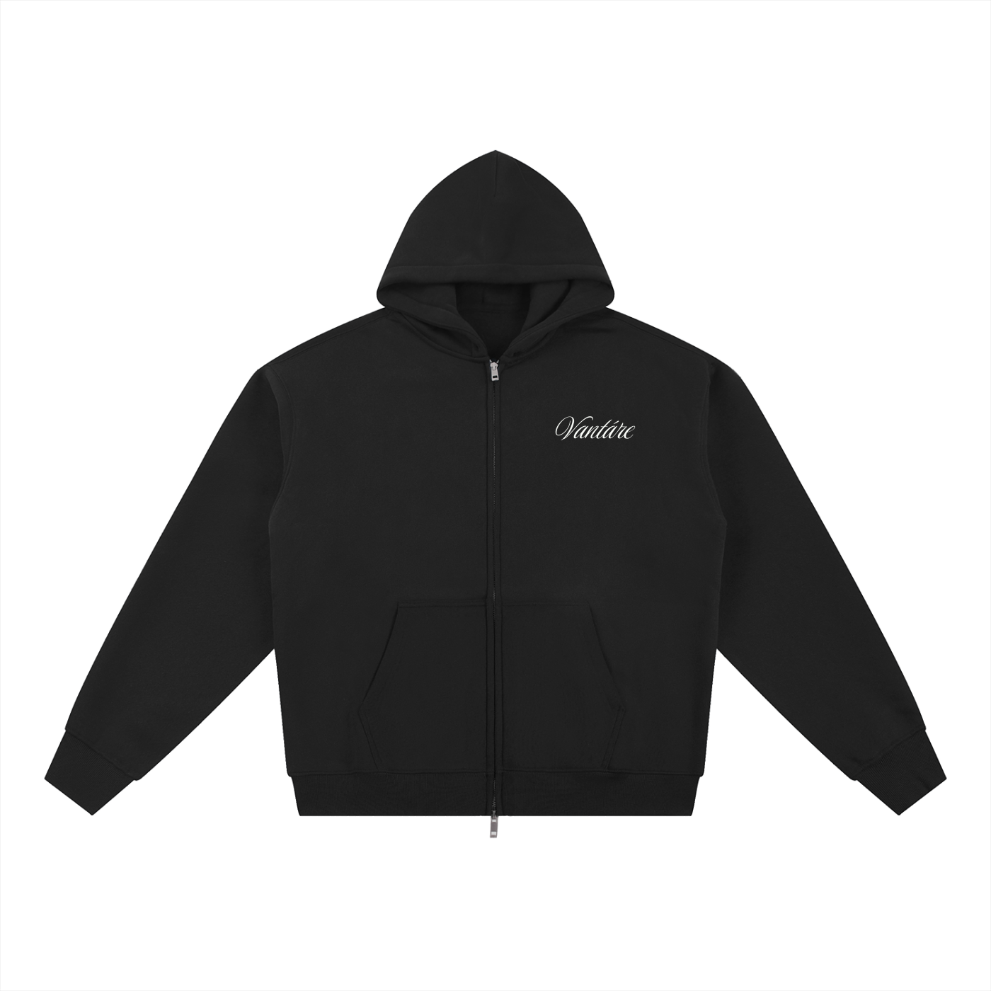 Signature Statement Fleeced Zip-Through Hoodie