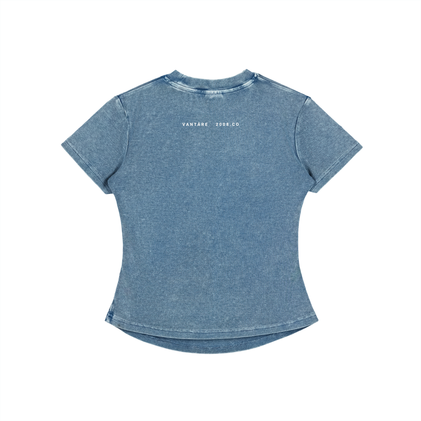 Vintage washed bodycon T-shirt