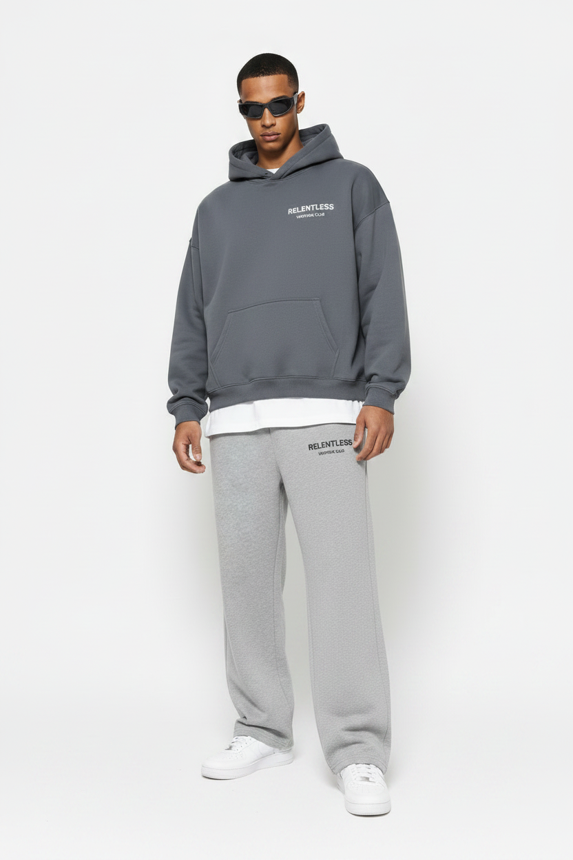 RLNT Grey Set — Low Angle Full Shot