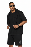 Vantàrs Washed Black Waffle Matching Set
